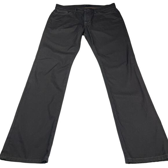 Joe’s Jeans The Brixton Straight & Narrow Slim Fit Chocolate Brown Size 34x34 - Picture 3 of 14